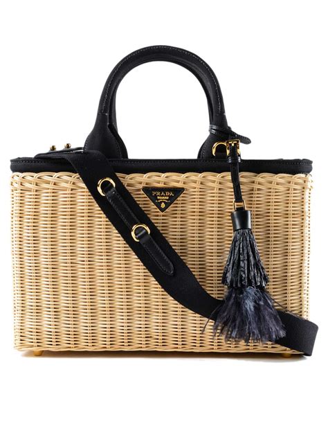 prada wicker bag sale|prada foldable shopping tote.